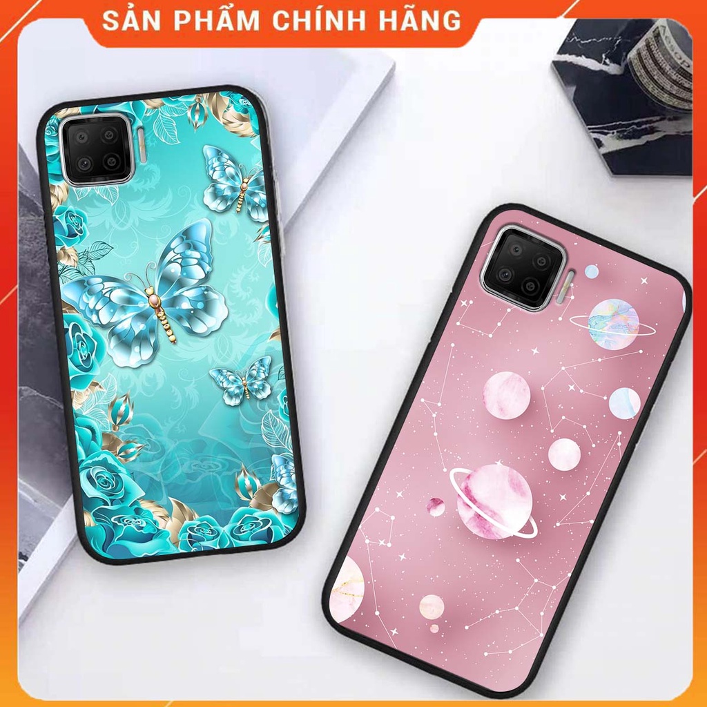 Ốp lưng Oppo A73 in hình hoa xinh xắn, hiện đại , thời trang ,phong cách