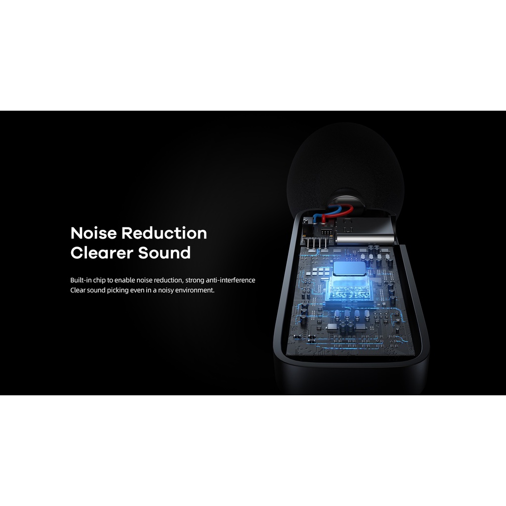 Bộ Microphone Live-Stream không dây Remax K02 cổng LN của Táo / TypeC (Đen) - Hãng phân phối chính thức