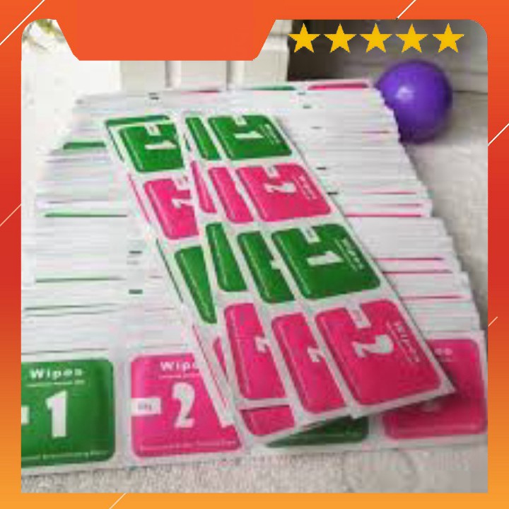 [ GIẤY LAU] Bộ Khăn Giấy Lau Vệ Sinh 2 Miếng Ướt Khô - Vệ Sinh Màn Hình Điện Thoại, Laptop, Cường Lực, Kính, Đa Năng