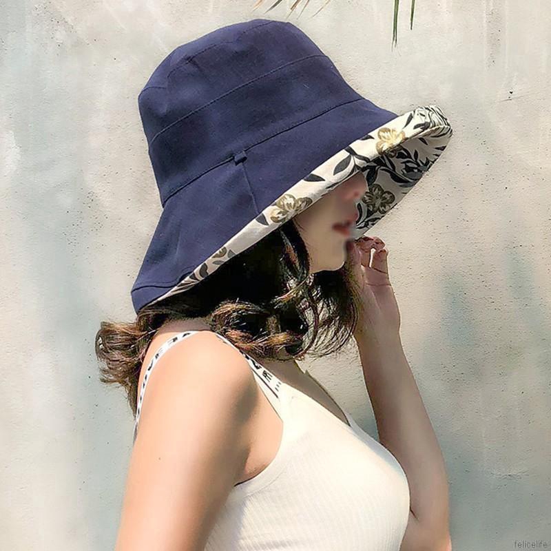 Mũ rộng vành hoa hướng dương chống nắng cho phái nữ