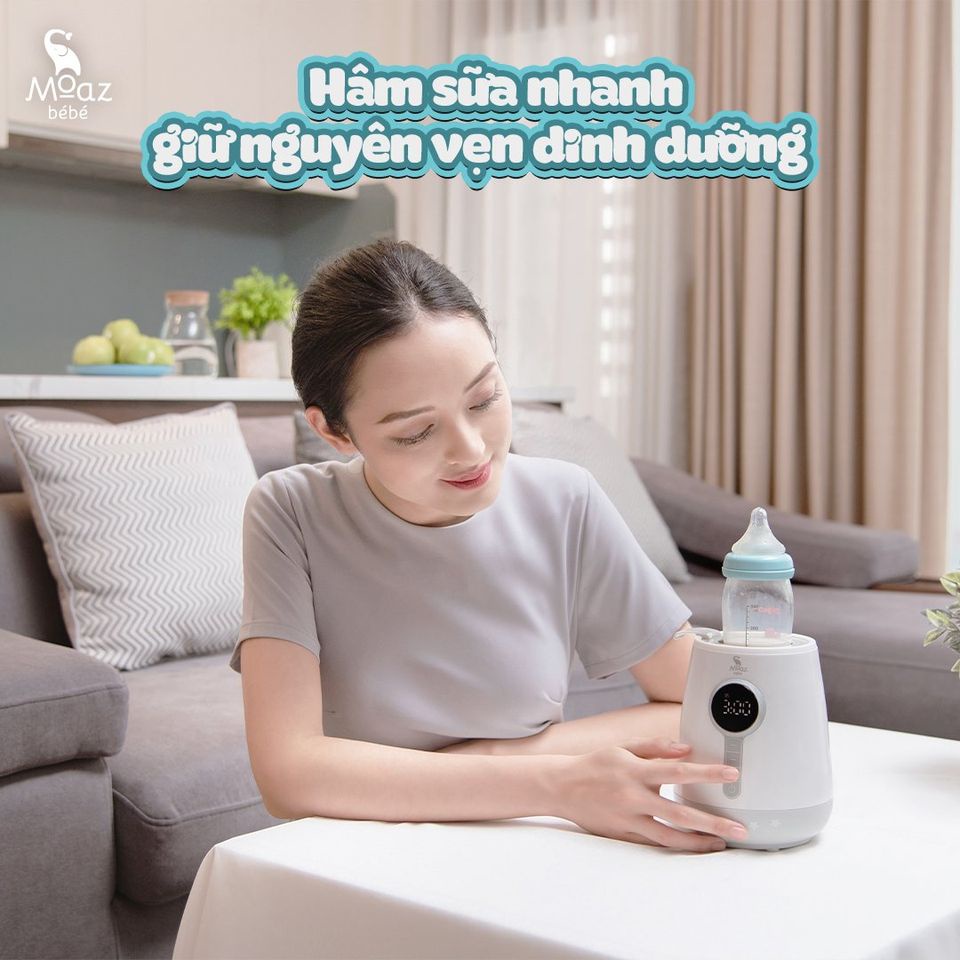 Máy hâm sữa siêu tốc Moaz Bebe MB021