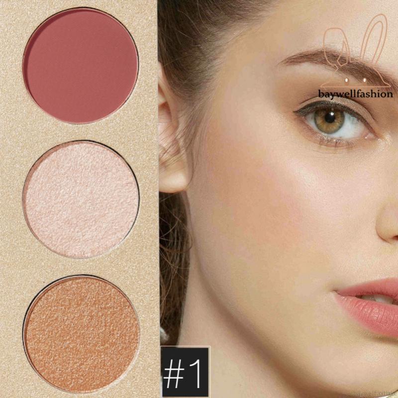 Bảng phấn mắt Pretty Comy với 3 màu kết hợp quyến rũ thời trang