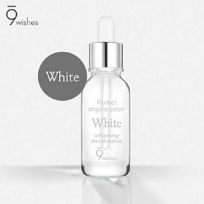 Tinh Chất Phục Hồi Da Và Dưỡng Trắng - 9 Wishes Miracle White Ampule Serum 25ml