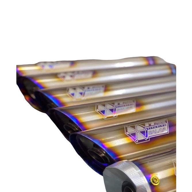 Pô titan gr5 salaya và cổ bô xoắn bầu hơi cho wave zx dream future fu led 125 wave a 110