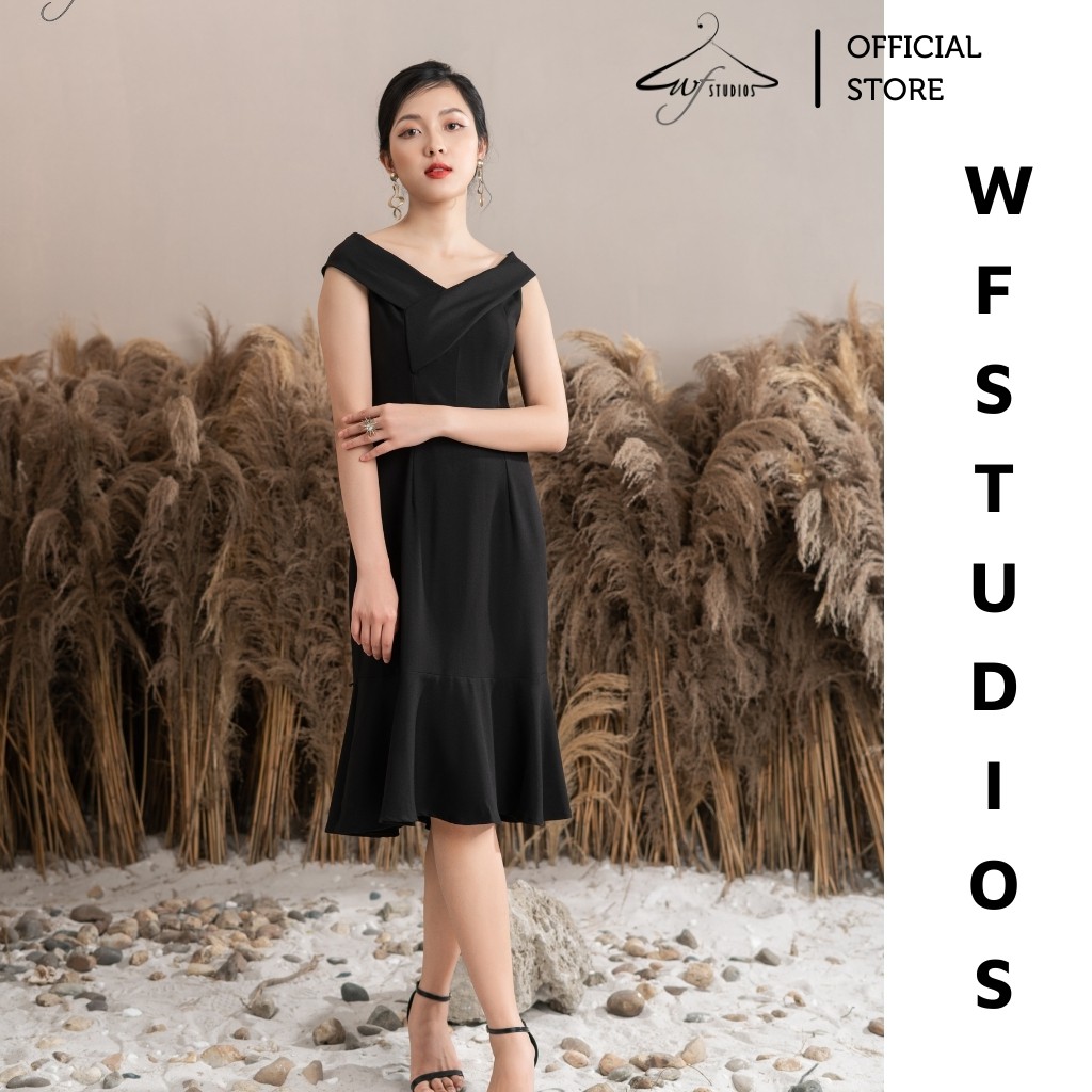 Váy hở vai đuôi cá-Dora Dress-V05-wfstudios | WebRaoVat - webraovat.net.vn