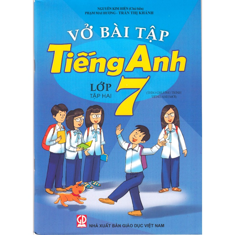 Sách - Vở bài tập Tiếng Anh lớp 7 tập 1+2 (trọn bộ theo chương trình mới)