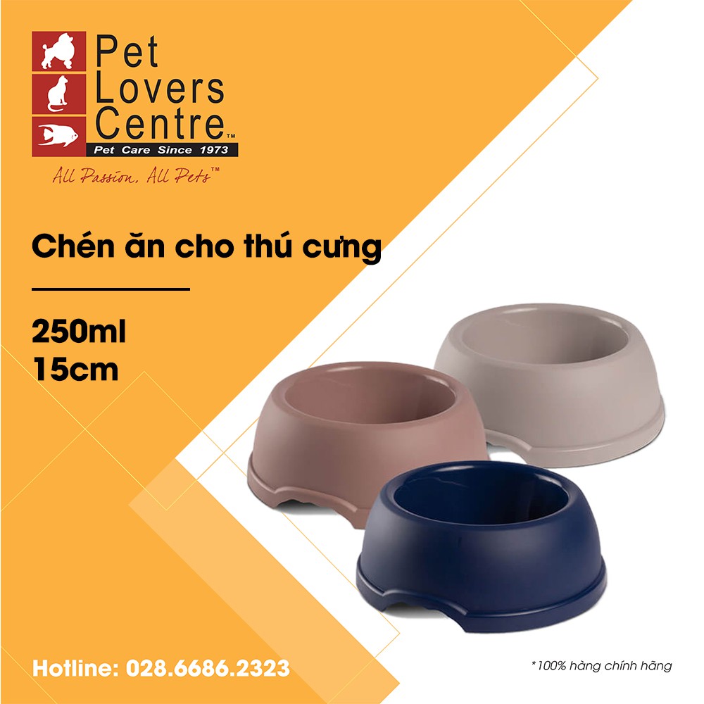 Chén ăn cho thú cưng FOP  BOWL ENJOY 1 (ASSORTED) (250ml) (15cm)