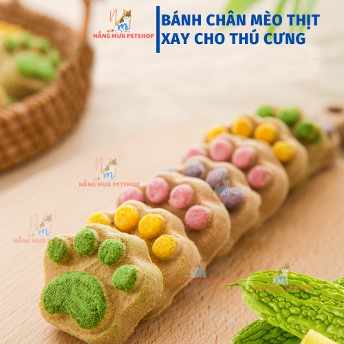 Bánh thịt xay cho chó mèo, bánh thưởng cho mèo, bánh cho mèo