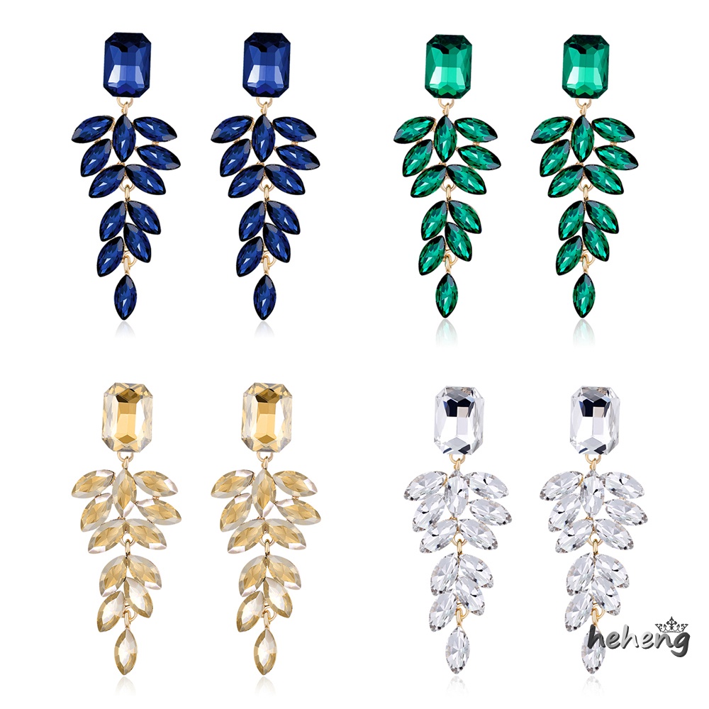 Khuyên Tai Nữ Trang Tạo Hình Chiếc Lá Độc Đáo