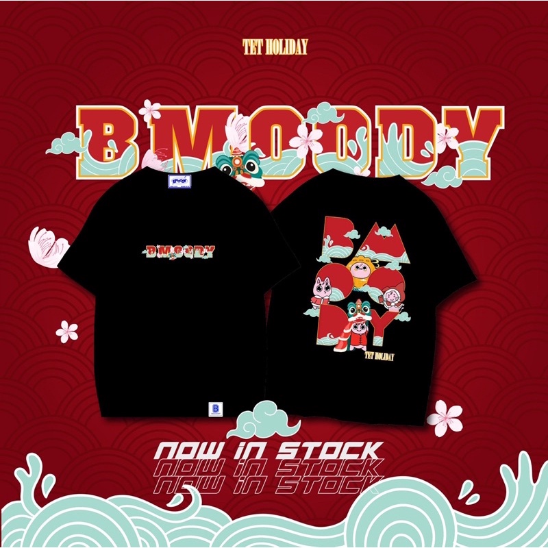 🧧ÁO THUN HOLI TẾT 2022 Brand BMOODY🧧——-Tặng kèm Box+Tote Bag+Sticker Tết