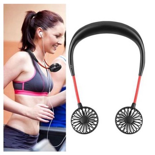 Quạt đeo cổ 3 tốc độ nguồn usb