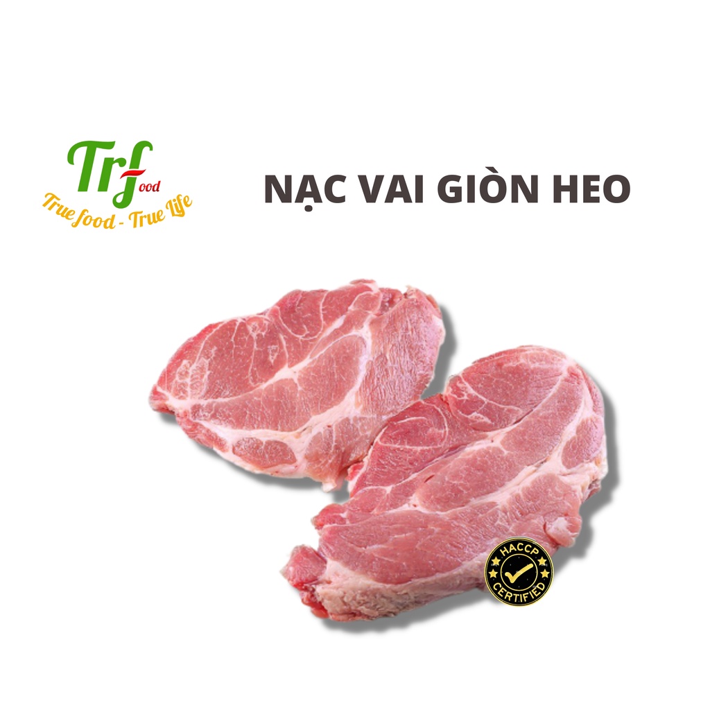 nạc vai heo nhập khẩu Truefood 500g chế biến nhiều món rang, kho, xào, hầm [HN ship hỏa tốc]