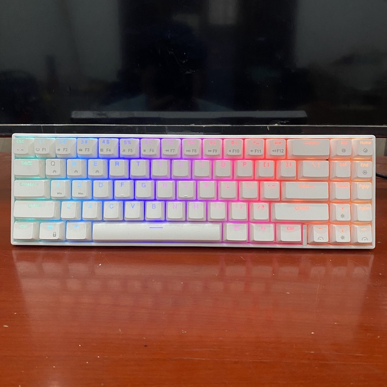 HOTSWAP RK71 RGB - Bàn phím cơ mini Royal Kludge RK71 RGB bàn phím bluetooth 5.1 nhỏ gọn chơi game văn phòng