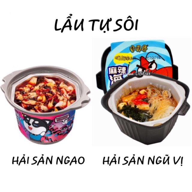 LẨU TỰ SÔI HẢI SẢN [SIZE TO]