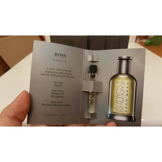 Vial nước hoa Boss Botled cho nam