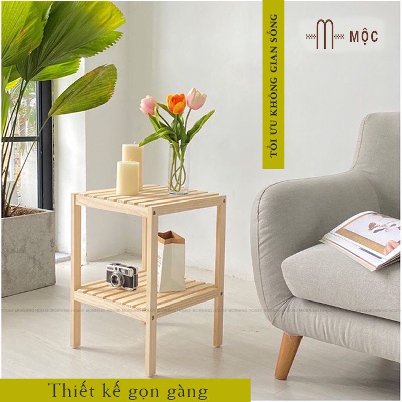 Kệ Gỗ Thông Mộc Đa Năng Phong Cách Hàn Quốc