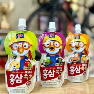 Combo 4 hộp sâm Pororo cho bé yêu