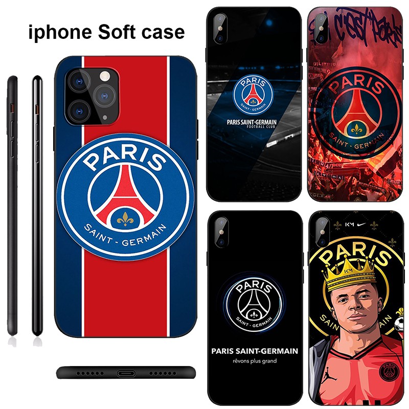 Ốp điện thoại mềm hình Paris Saint Germain PSG LU89 cho iPhone X Xs Max XR 6 6s 7 8 Plus 5 5s SE 2020 6+ 6s+ 7+ 8+