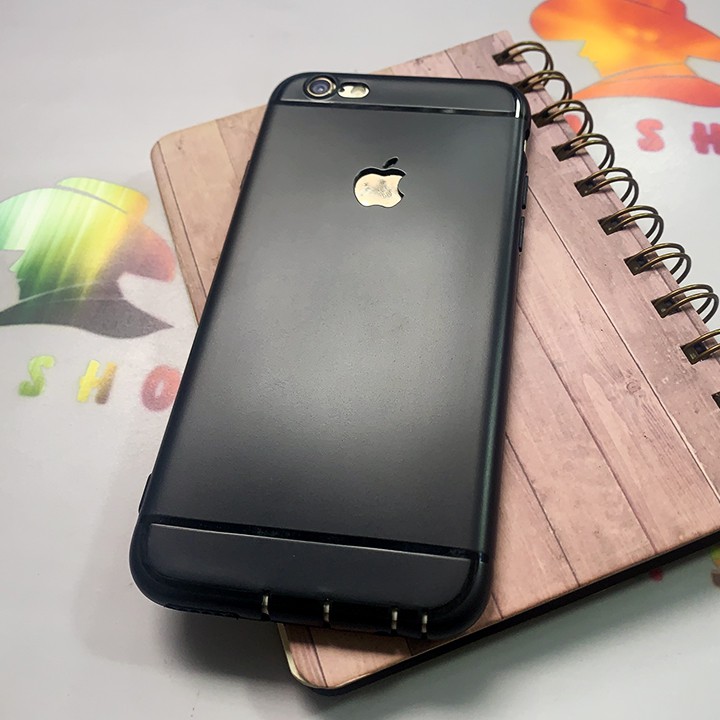 Ốp nhựa dẻo ĐEN - Ốp dành cho các dòng iPhone 5S / 6S / 7 / 8 Plus / XS Max, iPhone 11 Pro max | BigBuy360 - bigbuy360.vn