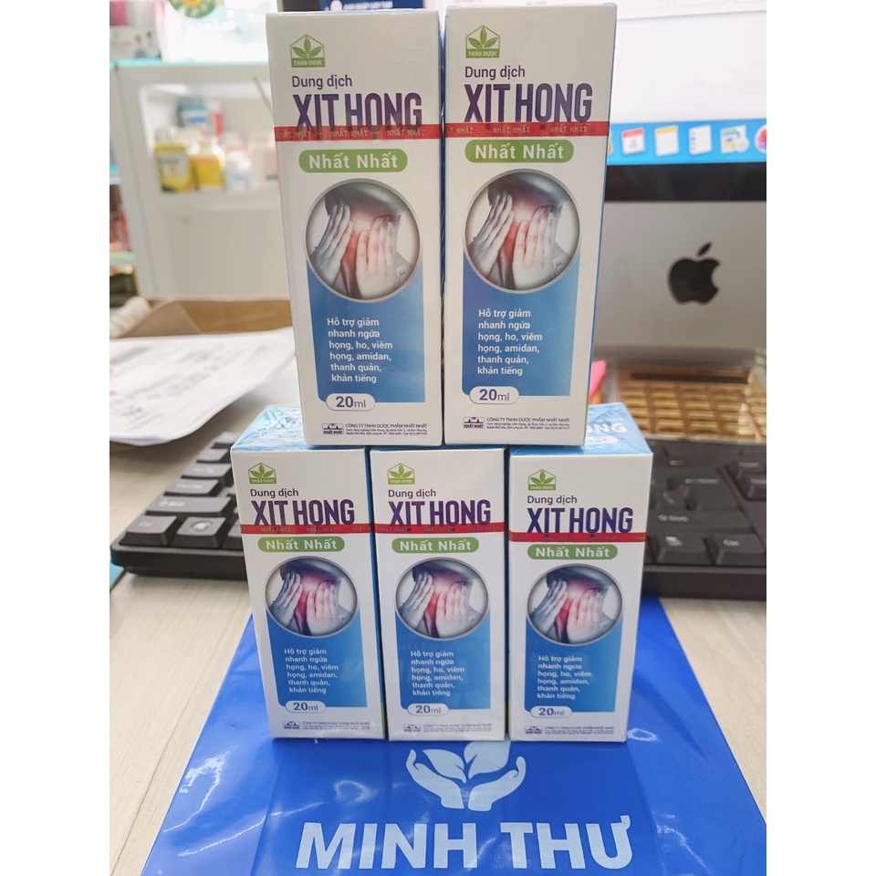 Dung dịch xịt họng Nhất Nhất 20ml