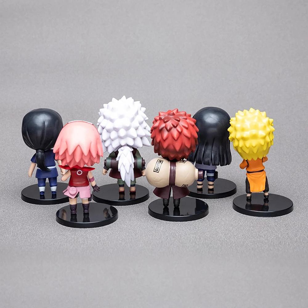 Set 6 Mô Hình Nhân Vật Hoạt Hình Naruto