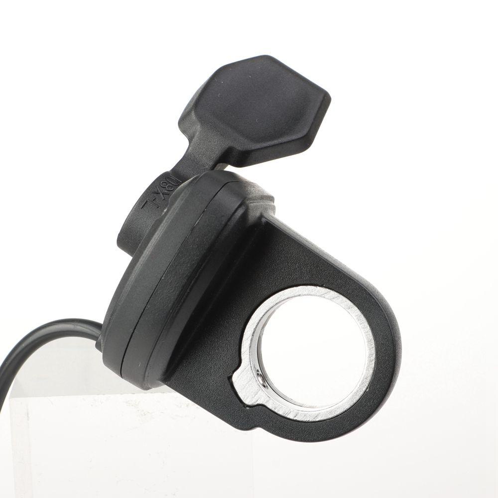 MUVAKO Chân Ga Xe Đạp Điện 72V 96V 108X 24V 36V 48V Màu Đen