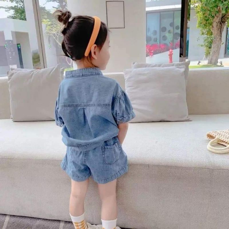 Sét jean quảng châu bé gái