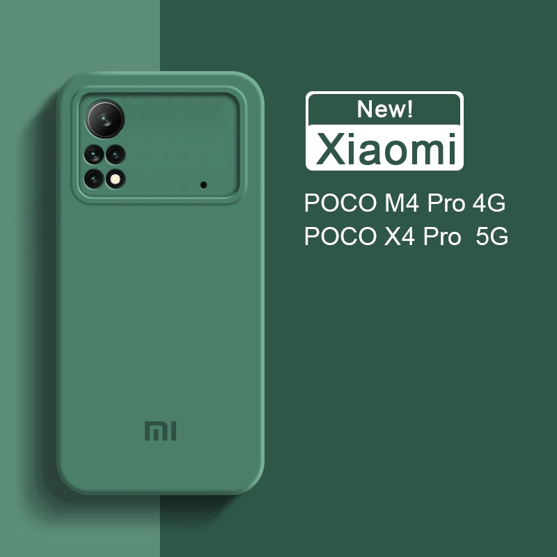 Ốp Điện Thoại Silicon Mềm Màu Kẹo Thời Trang Mới Cho Xiaomi POCO M4 Pro 4G X4 Pro M5 F1 F4 GT 5G
