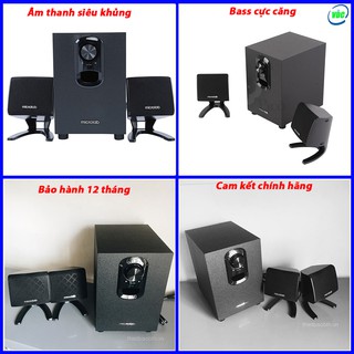 Loa vi tính Microlab M108 2.1 - Màu đen - Âm thanh siêu khủng - Cam Kết Chính hãng - Bảo hành 12 tháng