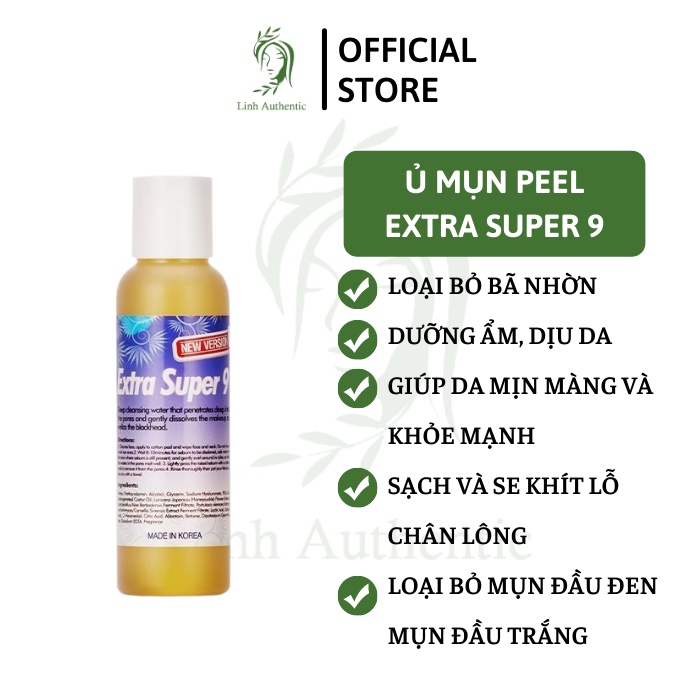 [CHÍNH HÃNG] Ủ Mụn- Mụn Cám Mụn Đầu Đen- Medi-Peel Extra Super9