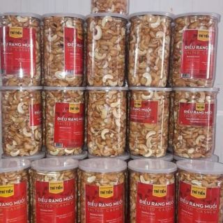 Hạt điều rang muối vỡ đôi Bình Phước 0.5kg loại 1