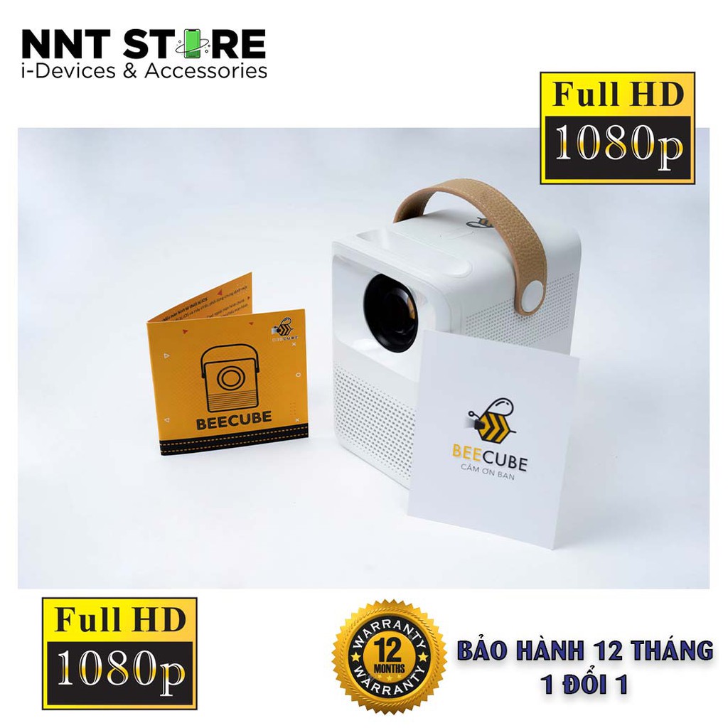 Máy Chiếu Mini Gia đình Beecube X2 MAX || Hệ Điều Hành Android - Kết Nối Điện Thoại - HDMI