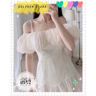 BIGSIZE Đầm trễ vai bigsize