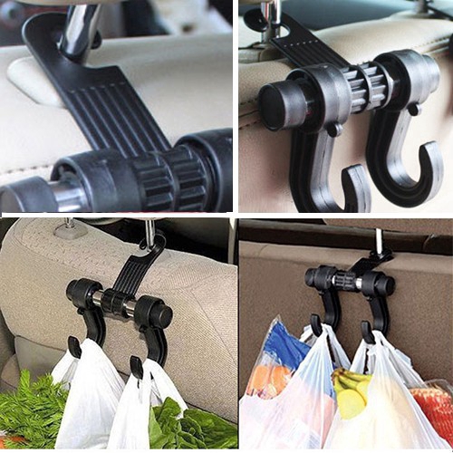 Móc treo đồ gắn ghế xe hơi tiện lợi