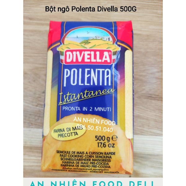 Tinh Bột Ngô Cao Cấp Polenta Divella 500 GM