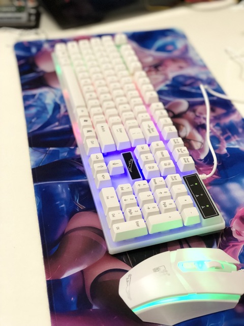 Bộ Bàn Phím Kèm Chuột Máy Tính Leopard G21 Led RGB | BigBuy360 - bigbuy360.vn