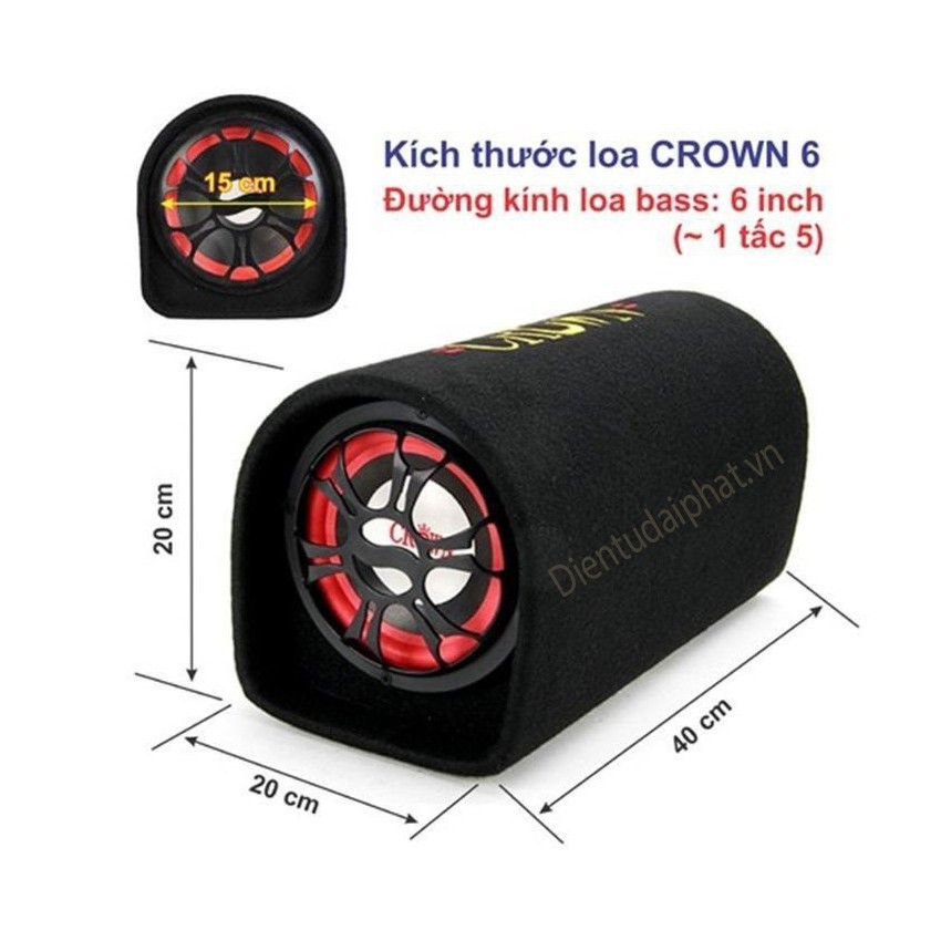 Loa CROWN 8 vát