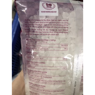 Đường Phèn Trắng Cô Ba Túi 1kg