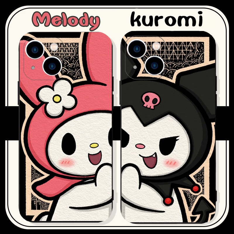 SANRIO Ốp Điện Thoại Tpu Mềm Chống Sốc In Hoạt Hình Cho iPhone 11 12 13 pro max XS X XR XSMax 7 8 6 6s plus SE 2020