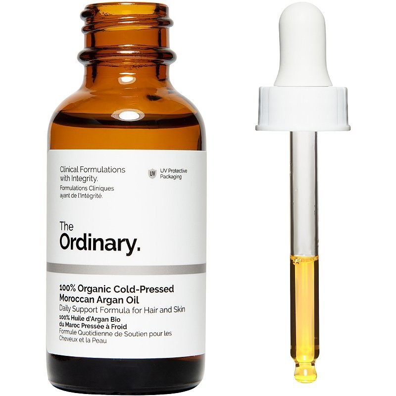 Dầu dưỡng đa năng The Ordinary 100% Organic Cold-Pressed Moroccan Argan Oil (30mL)