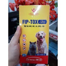 FIP-TOX dung dịch diẹt ve , bọ chét