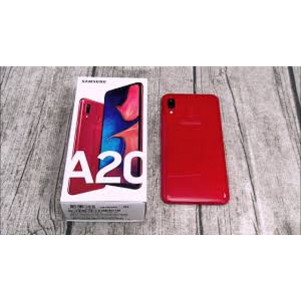 Điện thoại Samsung Galaxy A20 2sim Chính Hãng, ram 4G rom 64G, Làm Tiktok Youtube FB Zalo chất - GGS 03
