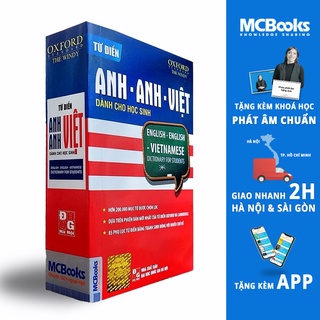 Sách - Từ điển Anh-Anh-Việt dành cho học sinh Tái bản 2020 - MCBooks