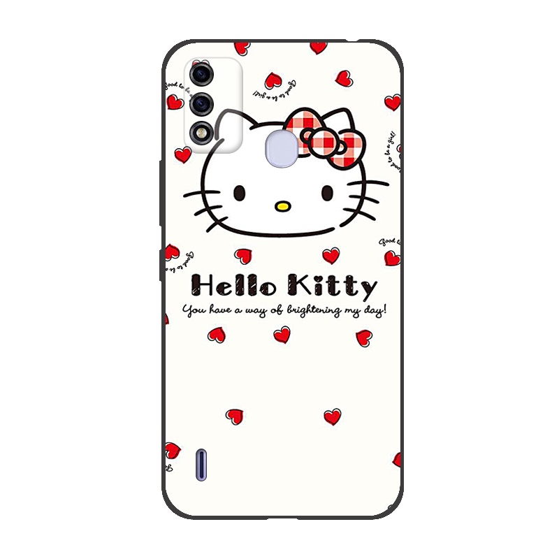 Ốp điện thoại TPU silicon in hình dễ thương cho ITEL A48 ITEL A48