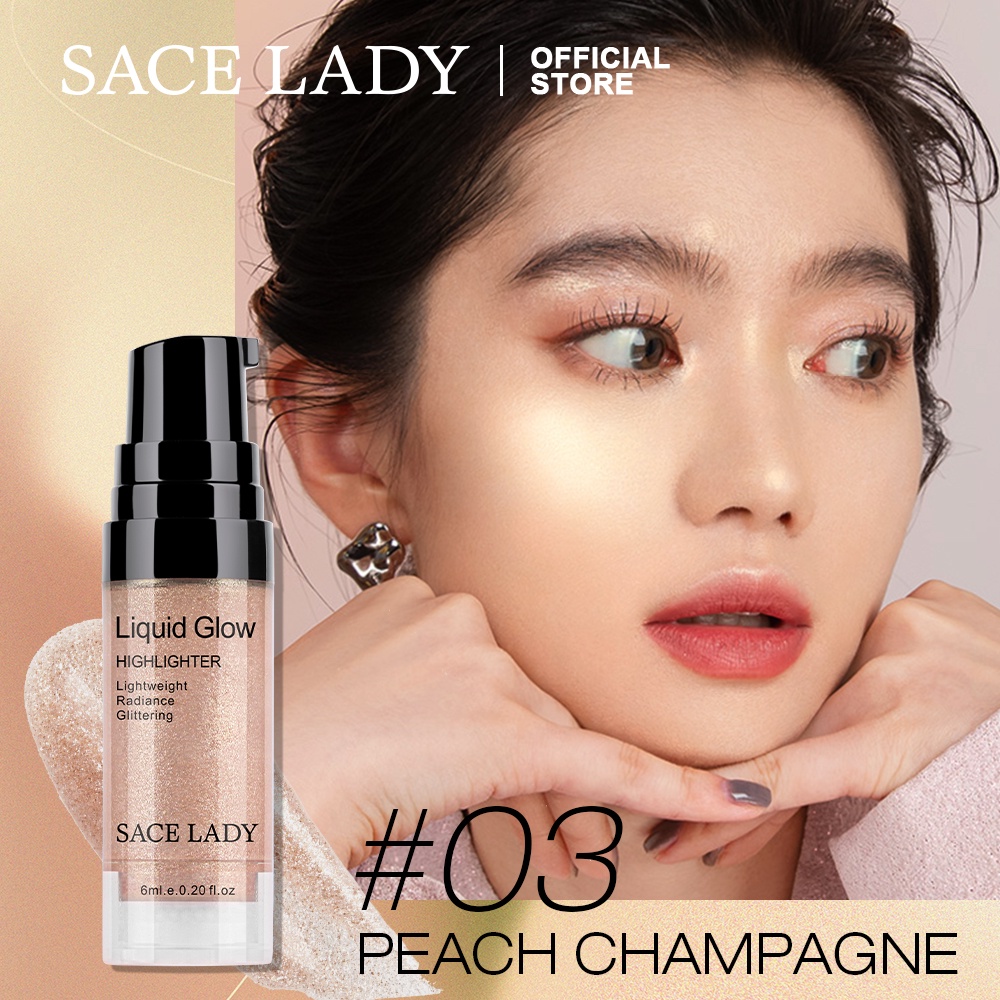 SACE LADY Kem highlighter dạng lỏng 6ml