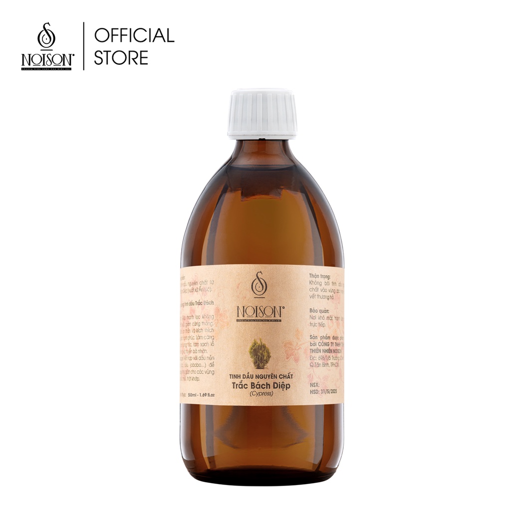 [BÌNH 500ML] Tinh dầu Trắc Bách Diệp Noison | Cypress Essential Oil | Nhập khẩu Ấn Độ |