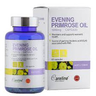 ✅ [CHÍNH HÃNG]  Careline Evening Primrose Oil 1000Mg - Tinh Dầu Hoa Anh Thảo Giúp Tăng Cường Sức Khỏe Da Và Nội Tiết