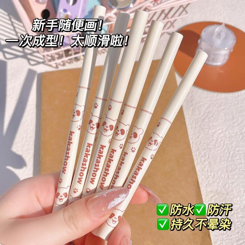 Bút Kẻ Mắt Kakashow Dạng Gel Mềm Sắc Tố Cao Chống Nước Lâu Trôi