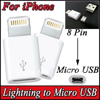 [Rẻ] Đầu chuyển micro Usb sang Lightning Iphone [TMT]