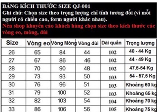 Quần lưng cao BIGSIZE